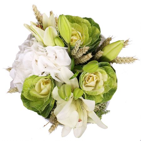 Bouquet Mix in White Colors