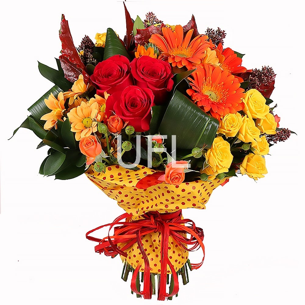 Bright Mix of 25 Flowers Lugansk