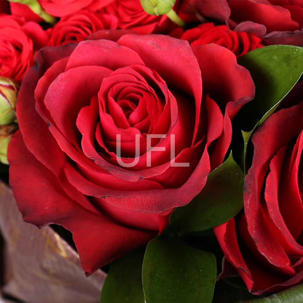 Bouquet Mix in Red Colors