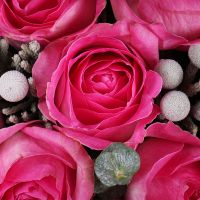 Квіткова композиція Рожевий вечір Урумчі