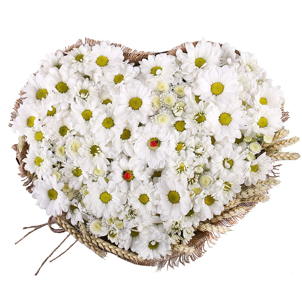  Bouquet Snow Heart
													