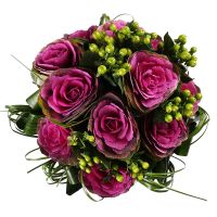 Bouquet with Brassica Rovno