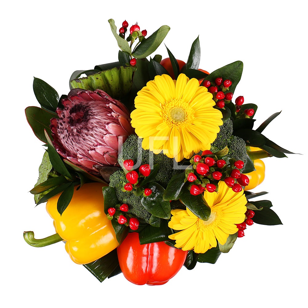 Букет цветов Овощной
													