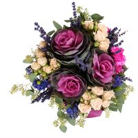Bouquet of Purple Colors