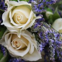  Bouquet Lavender Wreath 
														