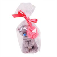 Teddy soap with bouquet Gomel