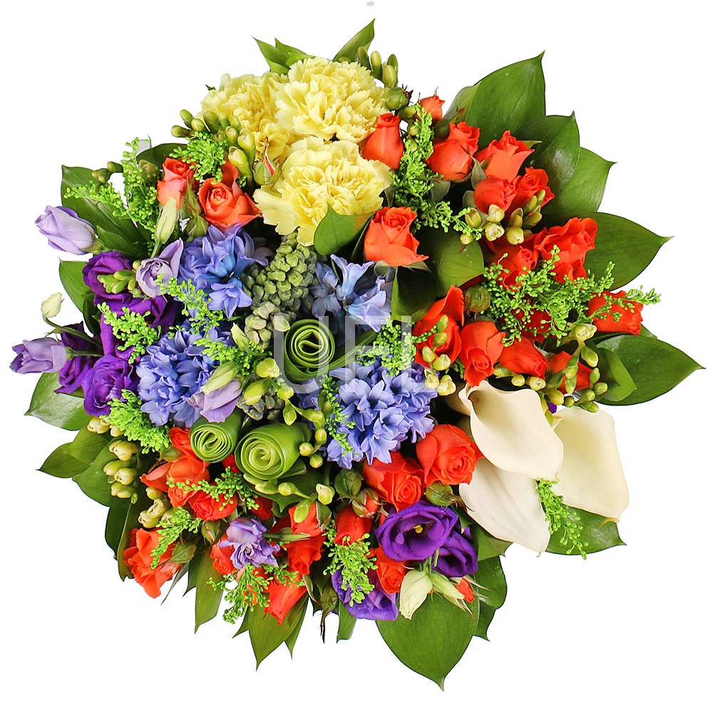  Bouquet Bright colors
													