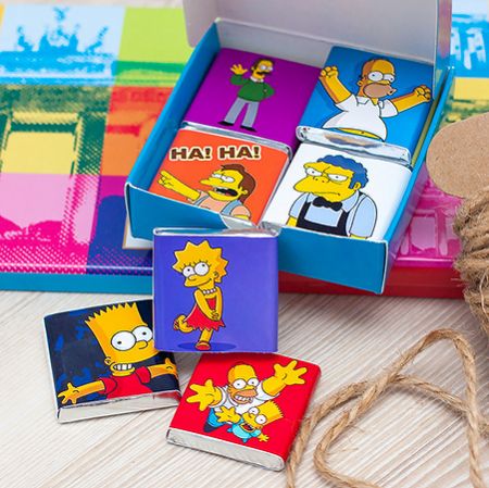 Chocolate mini-set «Simpsons» Chocolate mini-set «Simpsons»