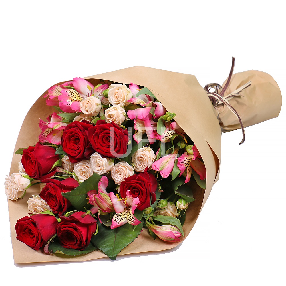 Букет цветов Нежная мелодия 131 $