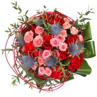 Букет цветов Рубиновый Барановичи
														