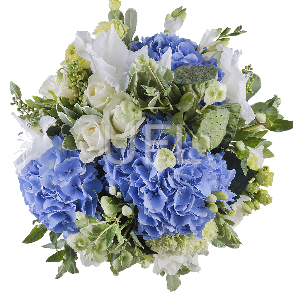 Bouquet of flowers Aquamarine
													