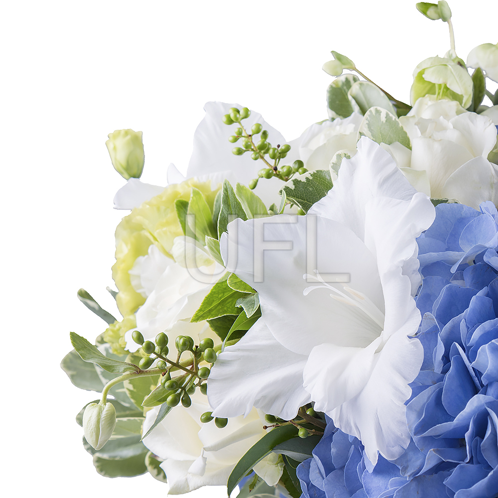Bouquet of flowers Aquamarine
													