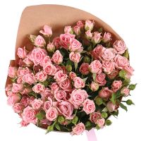 Букет 15 кустовых роз