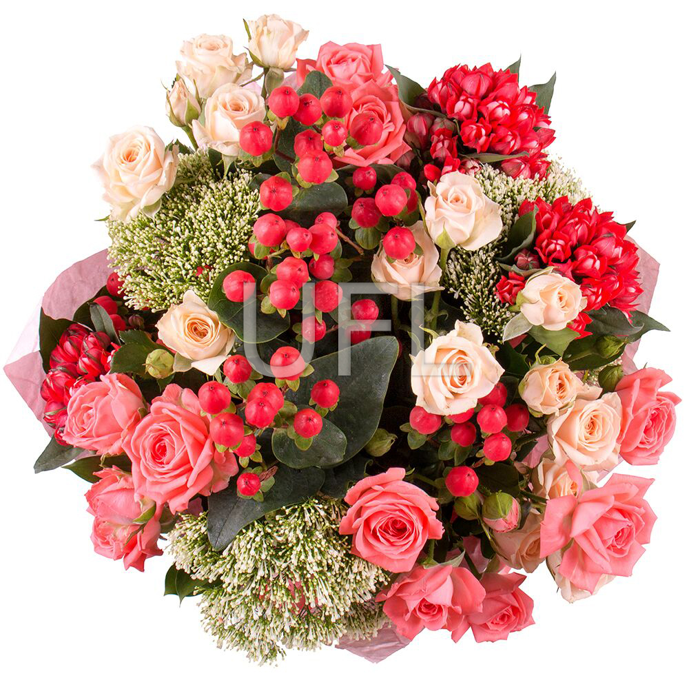 Bouquet of flowers Pink
													