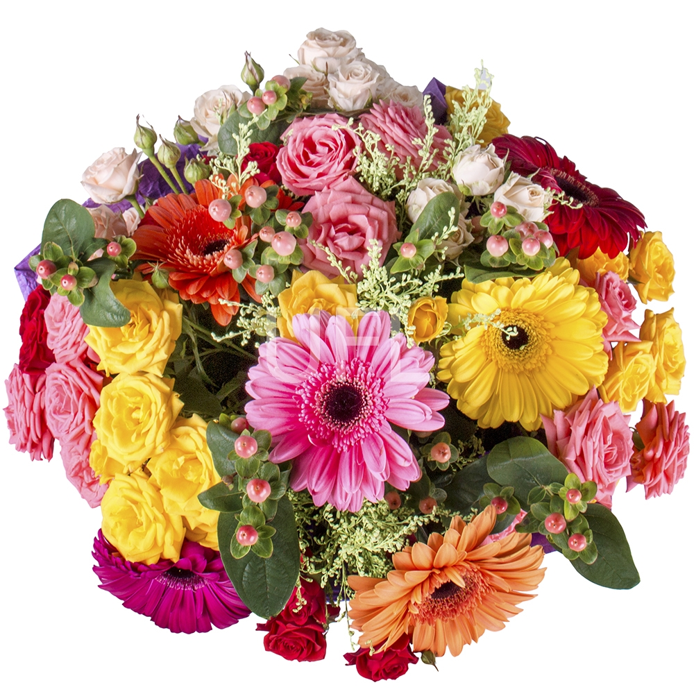  Bouquet Colorful assortment
													