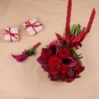 Букет квітів Пристрасть  Тернопіль
														