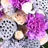  Bouquet Фиолетовое серебро Kiev
														