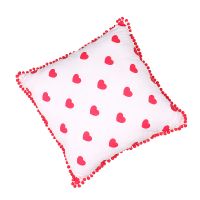 Pillow with hearts double-sided Rovno