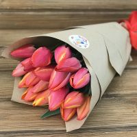 19 red tulips Poltava