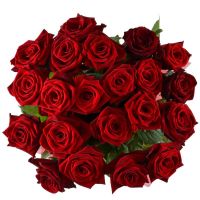 21 red roses