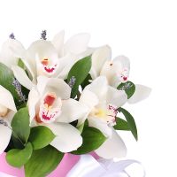  Букет Нежность орхидей 
														