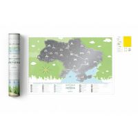 Скретч карта Travel Map «Моя Рідна Україна»  Вінниця