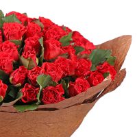Букет 101 красная роза Эль-Торо