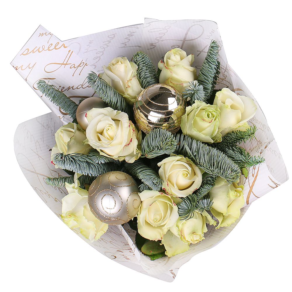  Bouquet Golden snowflake
													