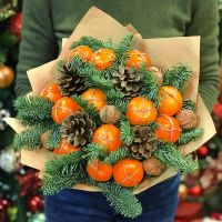  Bouquet Arrangement Tangerine
														