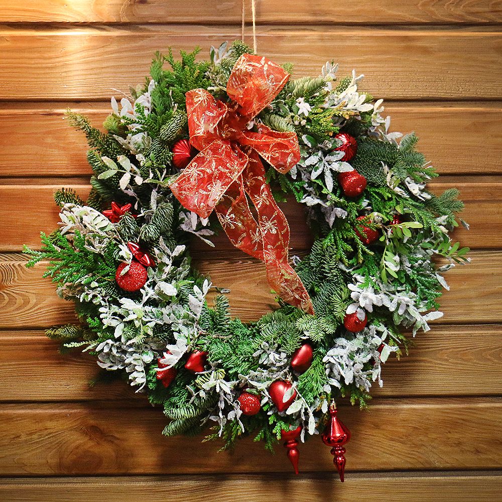 Christmas wreath Mistletoe