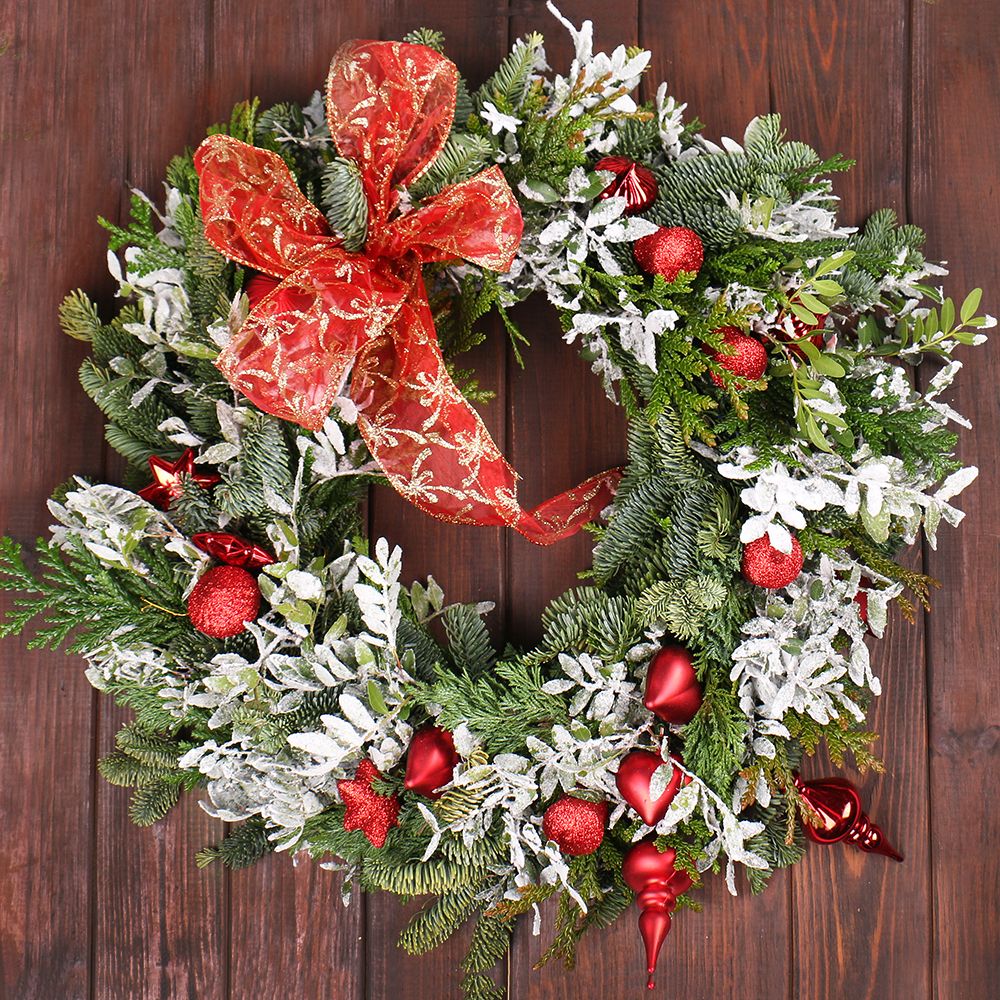 Christmas wreath Mistletoe Christmas wreath Mistletoe