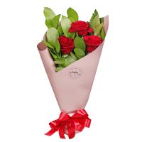 Promo 3 red roses