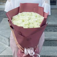 Акция! 51 белая роза