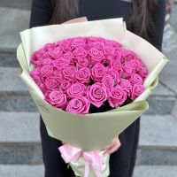 51 pink roses Godollo