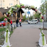  Bouquet Wedding arch Ivano-Frankovsk
														