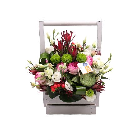 Bouquet of flowers Багровый
														