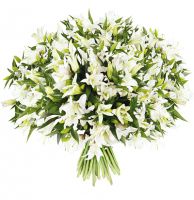  Bouquet White lilies
														