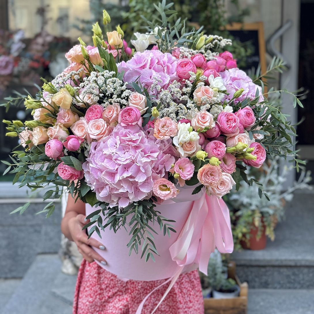 Велика коробка квітів XXL 312 $