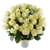 Bouquet white roses Krivoy Rog