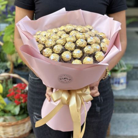 Candy bouquet Gold Unkel