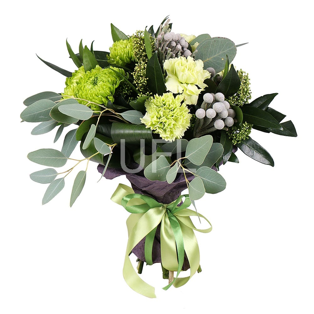 Mix of Flowers in Green Tones 0 грн
