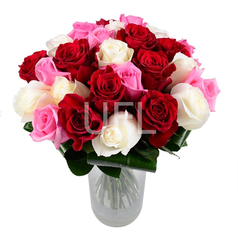 Bouquet of tenter roses