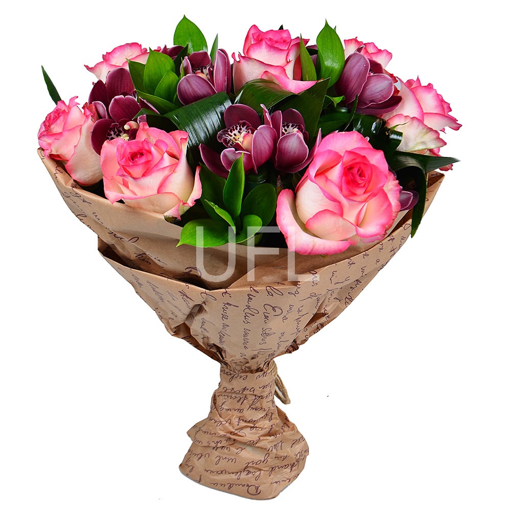 Bouquet of flowers Burgundy
													