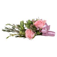Bouquet of flowers Boutonniere
														