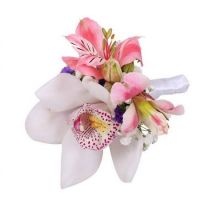 Boutonniere of orchids