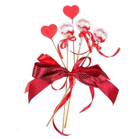 Add-on to bouquet on Valentine's Day
