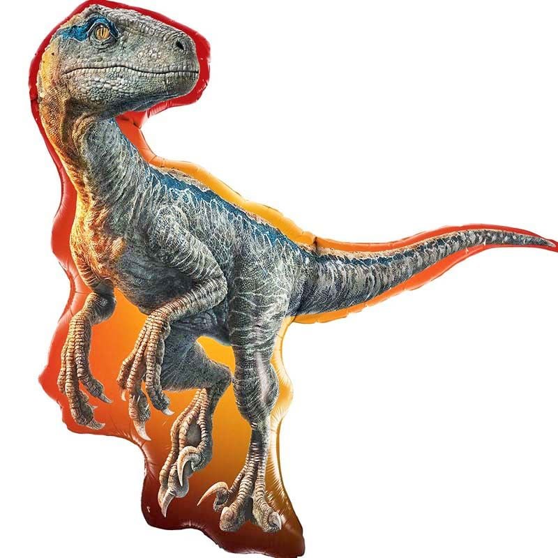 Фольгированный динозавр Раптор Бланес