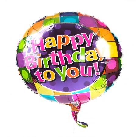 Гелієва кулька Happy Birthday Гелієва кулька Happy Birthday