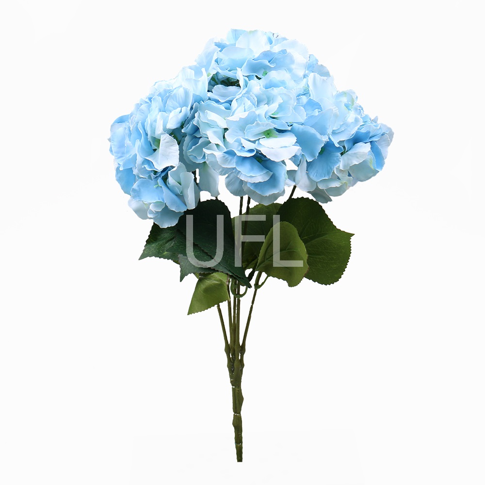 Artificial hydrangea blue