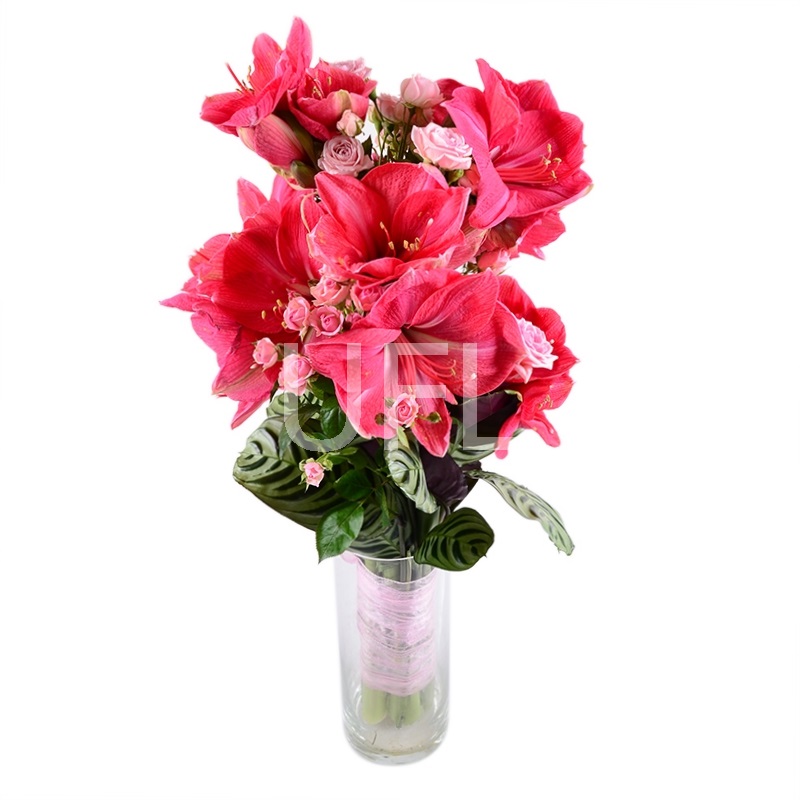  Bouquet With amaryllis
													